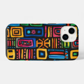 Ghana Kente iPhone Hoesje (Achterkant horizontaal)