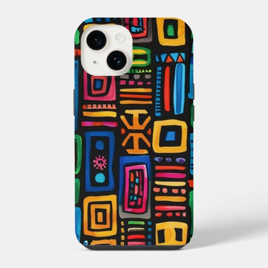 Ghana Kente iPhone Hoesje (Achterkant)