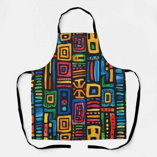 Ghana Kente Schort (Voorkant)