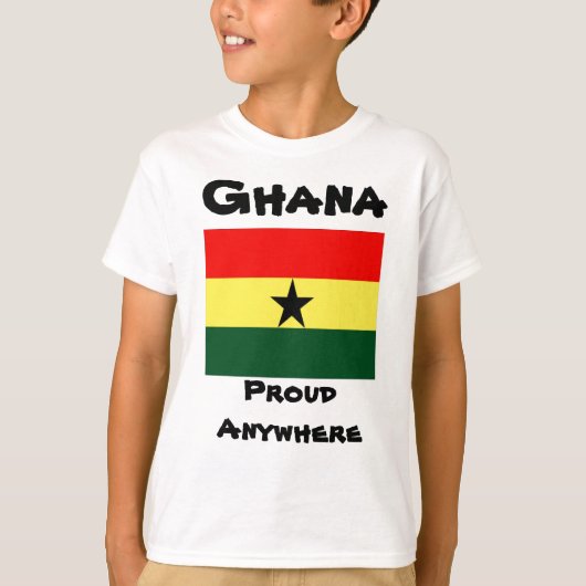 Ghana kinderen t-shirts (Voorkant)