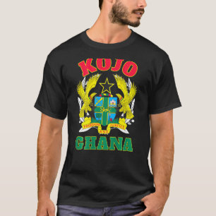 Ghana Kojo maandag geboren Ashanti Kwa taal T-shirt