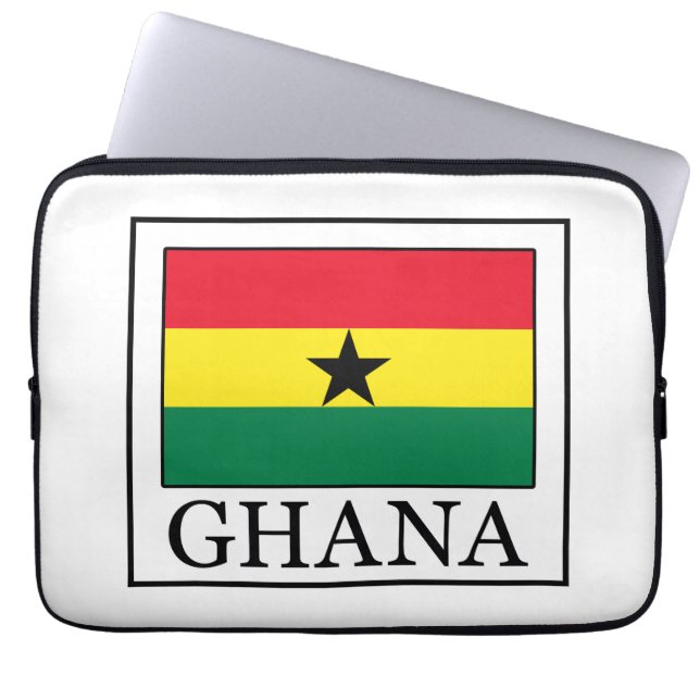 Ghana laptophoes laptop sleeve (Voorkant)