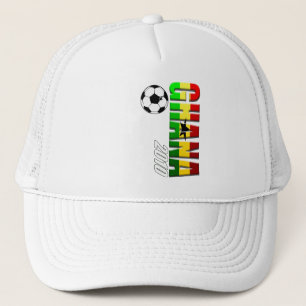 Ghana logo verticale voetbalvlag Ghana Trucker Pet