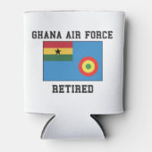 Ghana Luchtmacht met pensioen Blikjeskoeler (Voorkant)