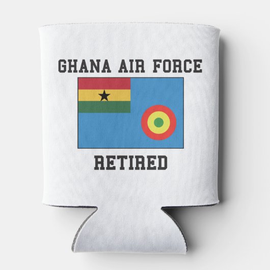 Ghana Luchtmacht met pensioen Blikjeskoeler (Achterkant)