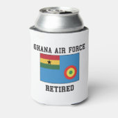 Ghana Luchtmacht met pensioen Blikjeskoeler (Blikje Achterkant)