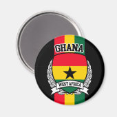 Ghana Magneet (Voorkant / Achterkant)