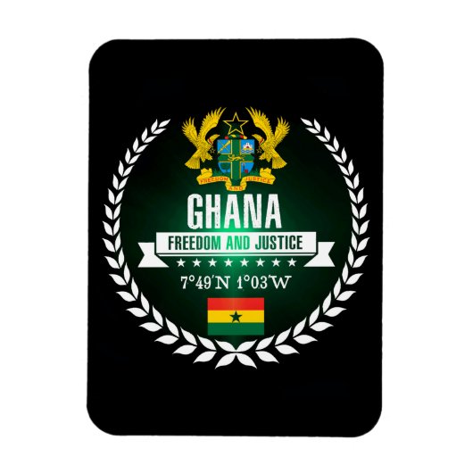 Ghana Magneet (Verticaal)