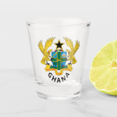 Ghana mantel mok koffie shot glas (Voorkant)