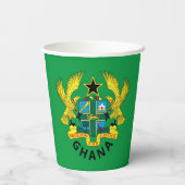 Ghana mantel papieren bekers (Achterkant)