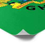 Ghana mantel poster (Hoek)