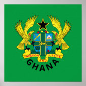 Ghana mantel poster (Voorkant)