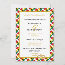 GHANA MAP met legant Script Ghanaian Weddenschap Kaart
