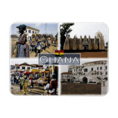 Ghana - Mozaïek - Magneet (Horizontaal)
