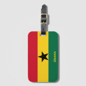 Ghana National Flag Funny Patriotic Bagagelabel (Voorkant (verticaal))