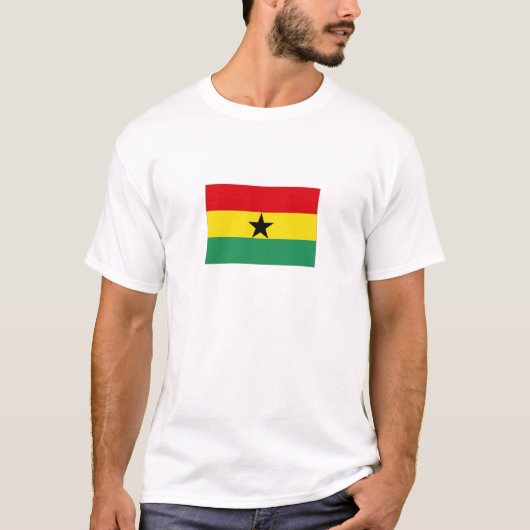 Ghana National Flag T-shirt (Voorkant)