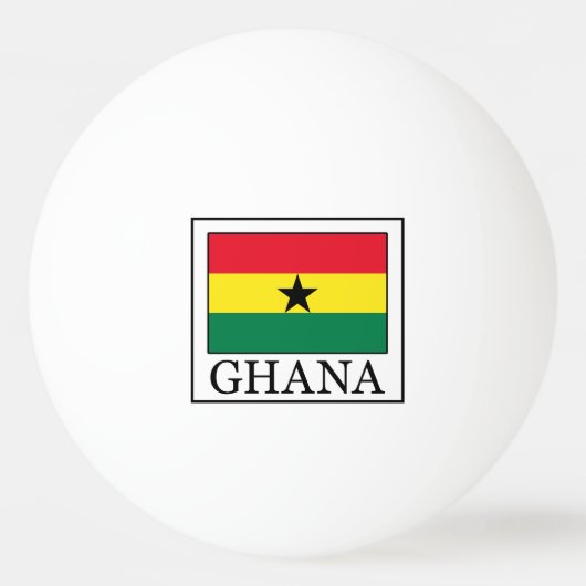 Ghana Pingpongbal (Voorkant)