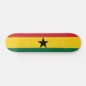 Ghana Plain Flag Persoonlijk Skateboard (Horizontaal)