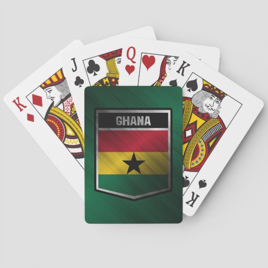 Ghana Pokerkaarten (Achterkant)