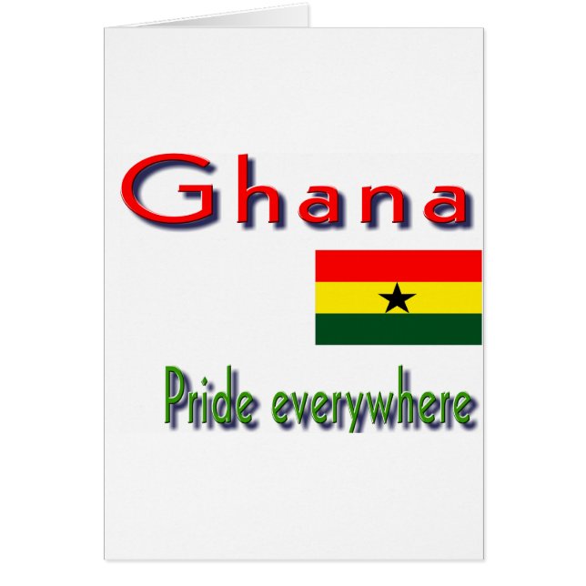 Ghana pride (Voorkant)