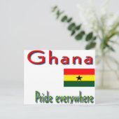Ghana pride briefkaart (Staand voorkant)