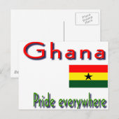Ghana pride briefkaart (Voorkant / Achterkant)