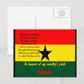 Ghana pride briefkaarten (Voorkant / Achterkant)