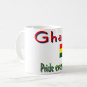 Ghana pride koffiemok (Voorkant links)