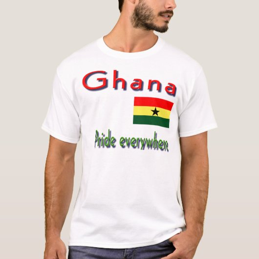Ghana pride t-shirt (Voorkant)