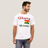 Ghana pride t-shirt (Voorkant volledig)