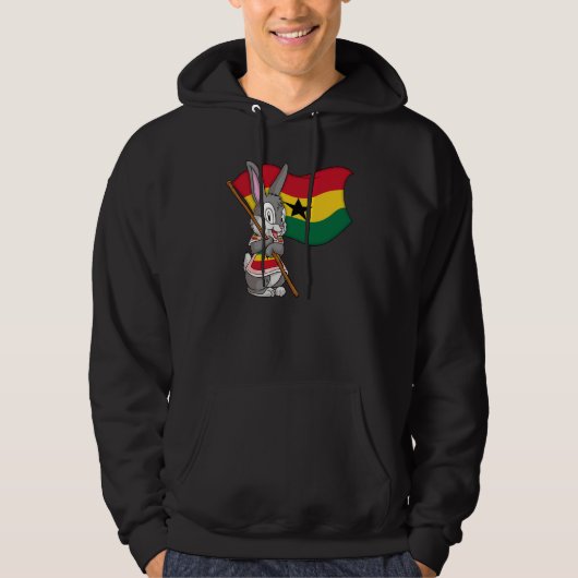 Ghana Rabbit Hoodie (Voorkant)