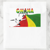 Ghana Rechthoekige Sticker (Tas)