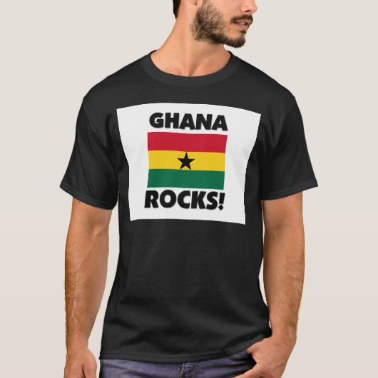 Ghana Rocks T-shirt (Voorkant)