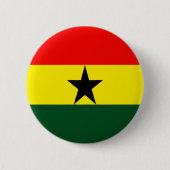 ghana ronde button 5,7 cm (Voorkant)