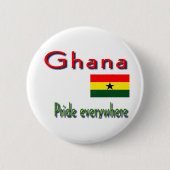 Ghana Ronde Button 5,7 Cm (Voorkant)