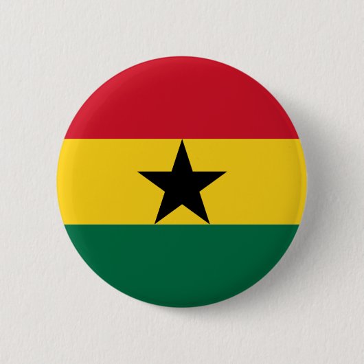 ghana ronde button 5,7 cm (Voorkant)