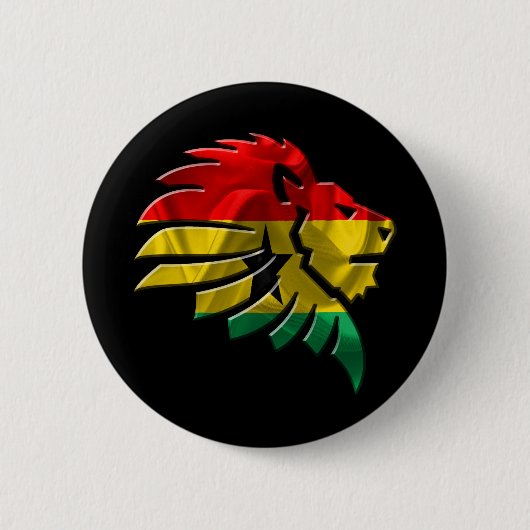 Ghana Ronde Button 5,7 Cm (Voorkant)