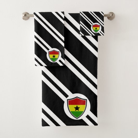 Ghana shield badhanddoekset bad handdoek (Insitu)