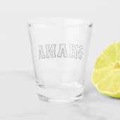 Ghana Shot Glas (Achterkant)