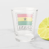 Ghana Shot Glas (Achterkant)