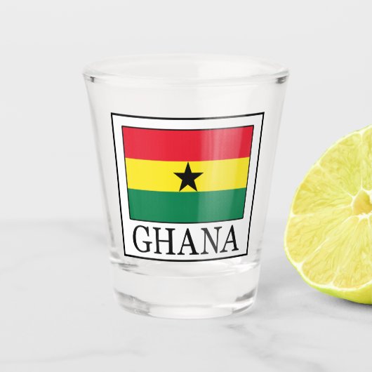 Ghana Shot Glas (Voorkant)
