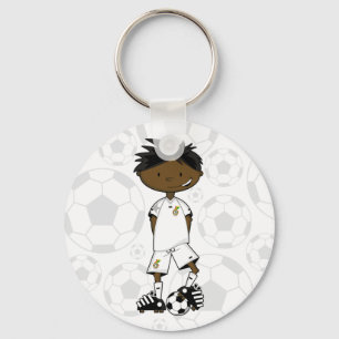 Ghana Soccer Boy Sleutelhanger