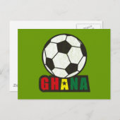 Ghana Soccer Briefkaart (Voorkant / Achterkant)