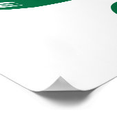 Ghana Soccer Flag Poster (Hoek)