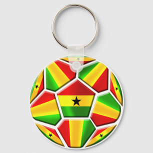 Ghana Soccer Sleutelhanger
