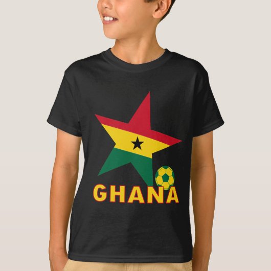 Ghana Soccer Stars T-shirt (Voorkant)
