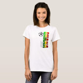 Ghana Soccer T-shirt (Voorkant volledig)