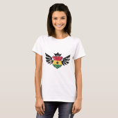 Ghana Soccer T-shirt (Voorkant volledig)