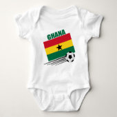 Ghana Soccer Team Romper (Voorkant)