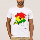Ghana Splash T-shirt (Voorkant)